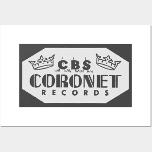 CBS Coronet Records (vers. B) Posters and Art